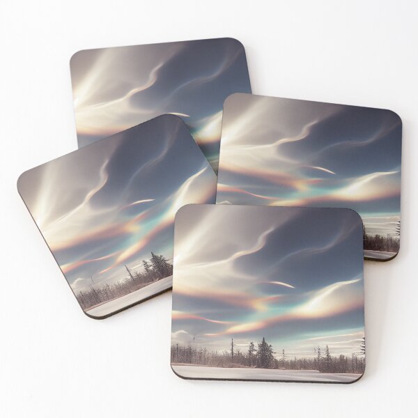 Item preview, Nacreous Clouds, Silver Lining designed and sold by DSAHART.