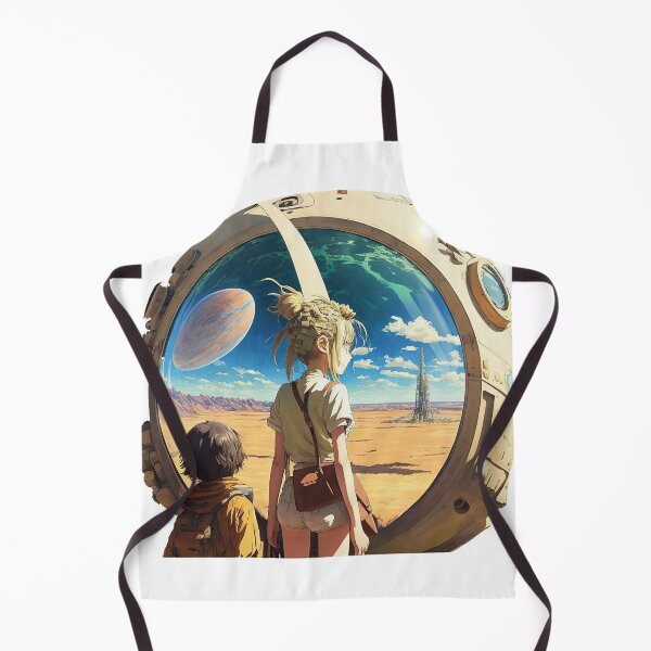 Item preview, Futuristic spaceship with anime characters, Sticker designed and sold by CosmicCritters.