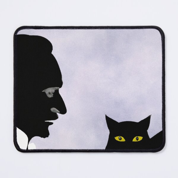 Item preview, Edgar Allan Poe talking to his Cat designed and sold by Aravinto.