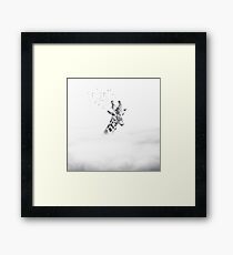 Sky is not the limit Framed Print