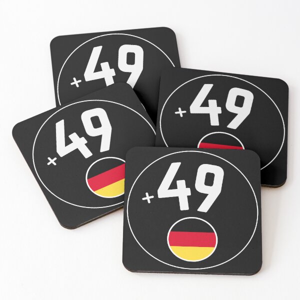 Item preview, GERMANY country code +49 badge designed and sold by LeddsoDello.
