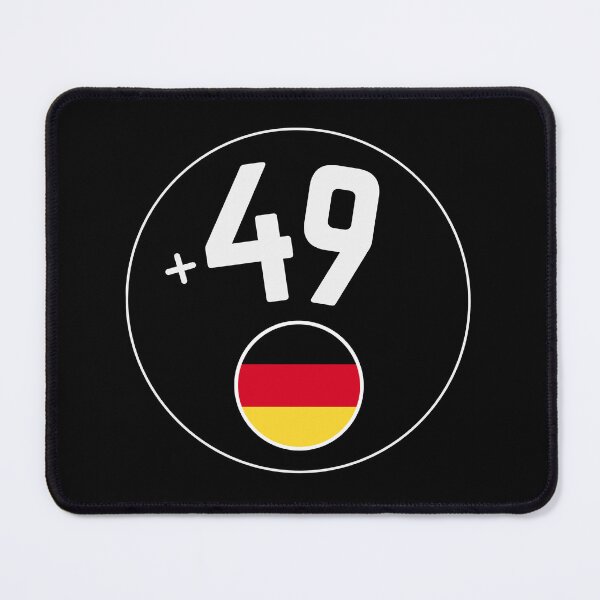 Item preview, GERMANY country code +49 badge designed and sold by LeddsoDello.