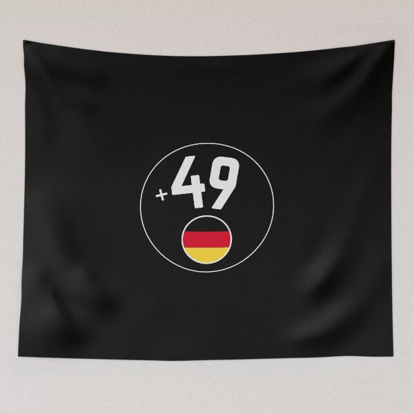 Item preview, GERMANY country code +49 badge designed and sold by LeddsoDello.