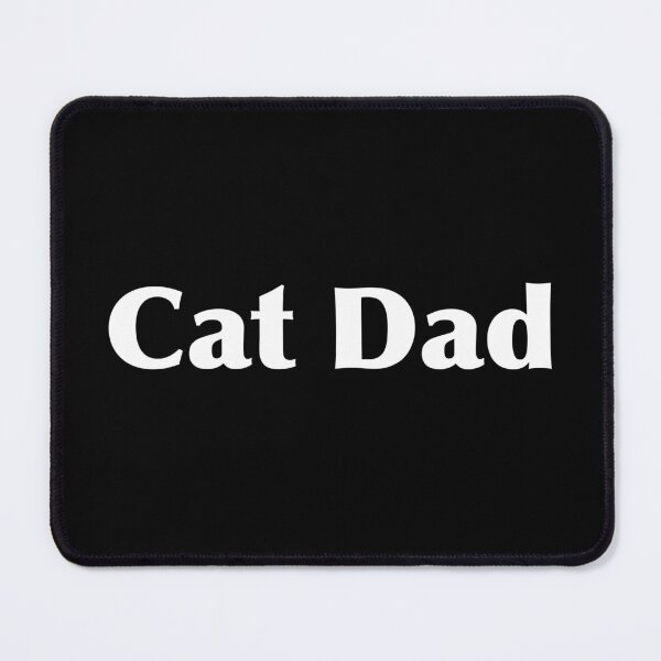 Item preview,  Cat Dad white letters  designed and sold by Everbluedesigns.