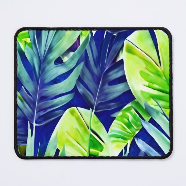 Item preview, Tropical Leaves Ferns Banana Leaves Delicious Monstera designed and sold by Ascooepics.