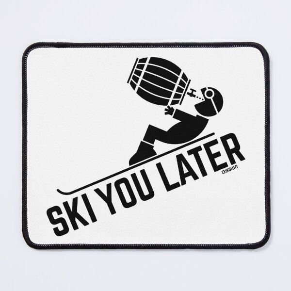 Item preview, Ski You Later (Après-Ski / Beer Barrel / Party / Black) designed and sold by Roderix.
