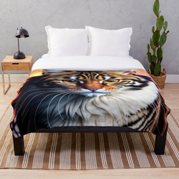 Item preview, Gato adorable de pelo largo mirando al espectador, cara de cerca designed and sold by AlePosters.