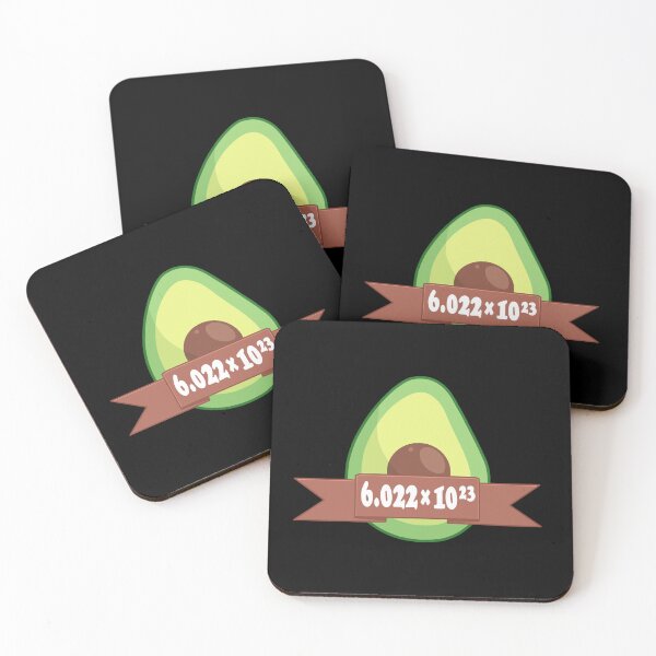 Item preview, Avocado drawing with avogadro's number designed and sold by ZerpaGiovanna.