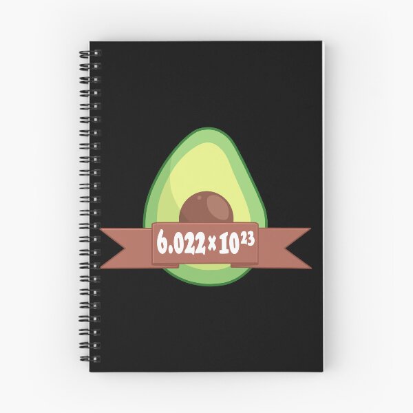 Item preview, Avocado drawing with avogadro's number designed and sold by ZerpaGiovanna.