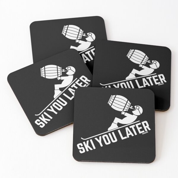 Item preview, Ski You Later (Après-Ski / Beer Barrel / Party / White) designed and sold by Roderix.