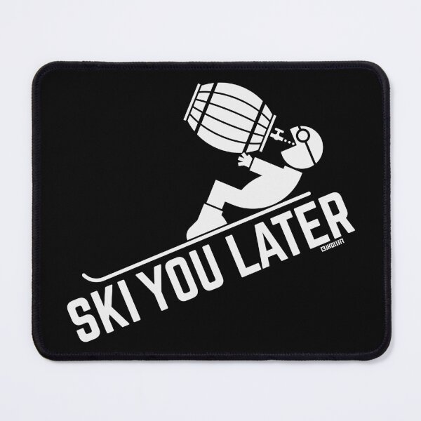 Item preview, Ski You Later (Après-Ski / Beer Barrel / Party / White) designed and sold by Roderix.