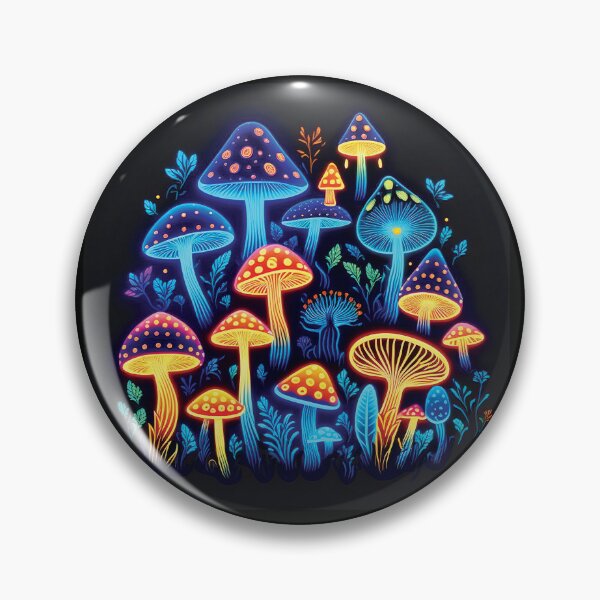 Item preview, Shrooms mushrooms 2023 rainbow color Sticker designed and sold by PhiloSophyEye.
