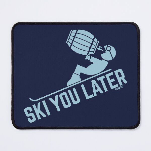 Item preview, Ski You Later (Après-Ski / Beer Barrel / Party / Skyblue) designed and sold by Roderix.