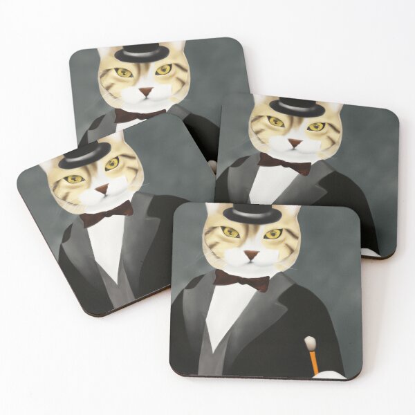 Item preview, Distinguished Gentle Cat designed and sold by JCatDesign.