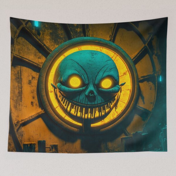 Item preview, Preppy Smiley Face Skull designed and sold by letsgetinspired.