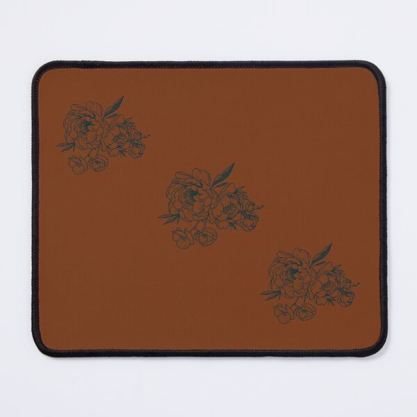 Item preview, Colourpop peonies - orange and turquoise designed and sold by lissa-blackbeak.