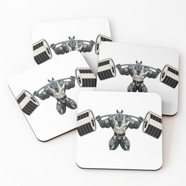 Item preview, rhinocéros squatting designed and sold by The Enthousiaste.