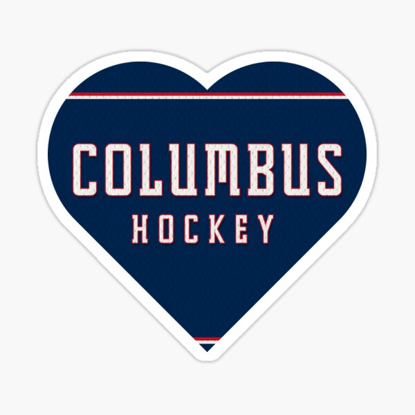 Columbus Blue Jackets: Cannon Logo Decal