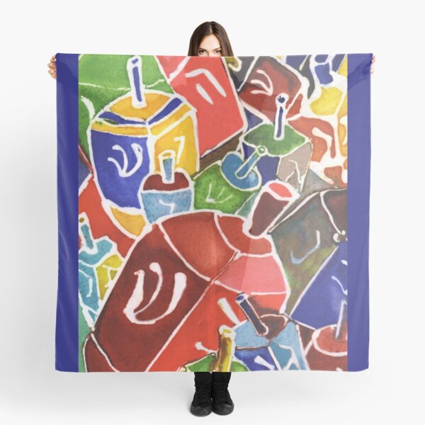 Dreidel Time Scarf