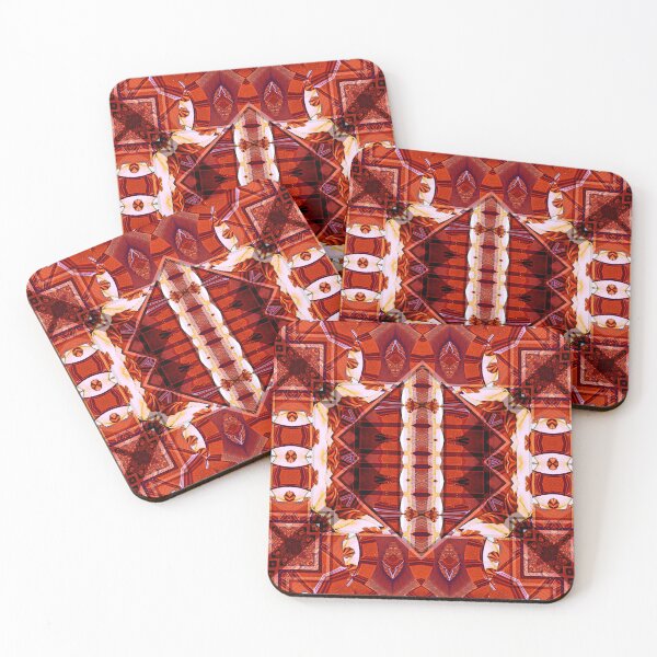 Item preview, *FUNNY ABSTRACT TRIBAL GEOMETRIC CHOCOLATE MILK PATCHWORK PAINTING* designed and sold by Ralek.