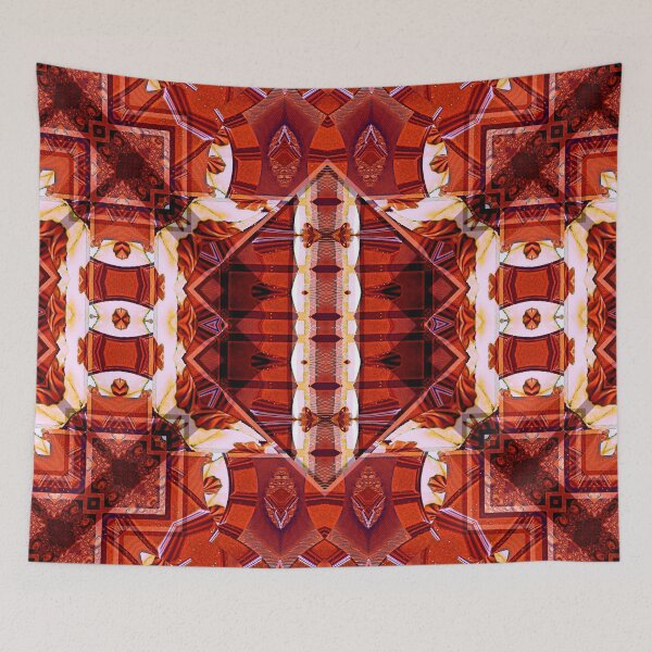 Item preview, *FUNNY ABSTRACT TRIBAL GEOMETRIC CHOCOLATE MILK PATCHWORK PAINTING* designed and sold by Ralek.