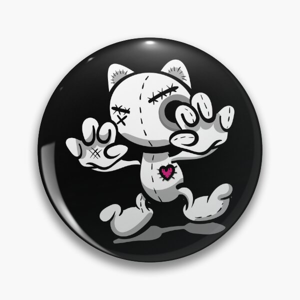 Item preview, Angry Sewn Voodoo Cat Helloween designed and sold by AnimalsSpace.