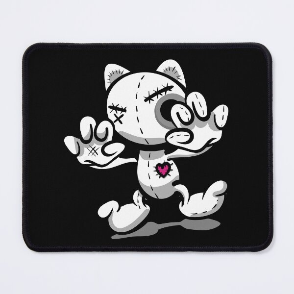 Item preview, Angry Sewn Voodoo Cat Helloween designed and sold by AnimalsSpace.