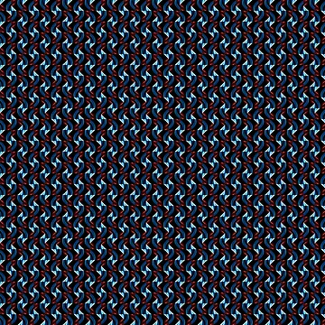 Artwork thumbnail, Blue fire pattern by Work of art Shop