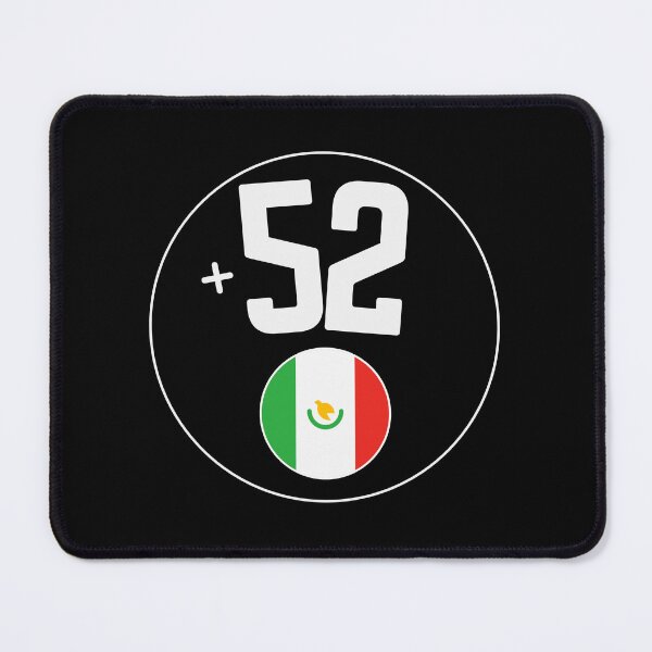 Item preview, MEXICO country code +52 badge designed and sold by LeddsoDello.