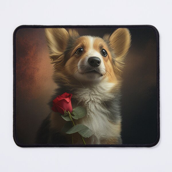 Item preview, Valentine Dog Corgi designed and sold by apuppyfeed.