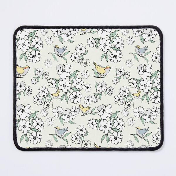 Item preview, dogwood and birds designed and sold by roseleamoran.