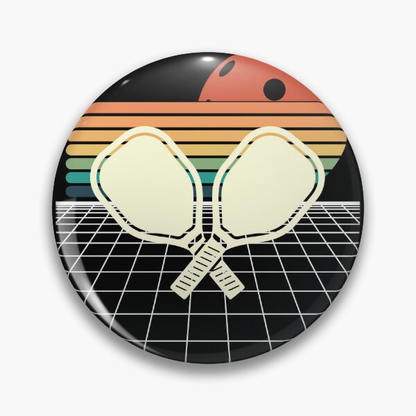 Item preview, Retro 80's Pickle Ball Space Theme   designed and sold by Katherine Winner.