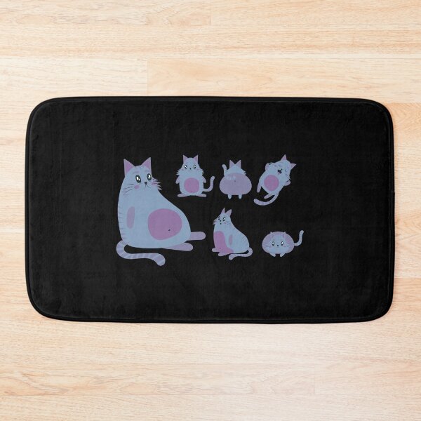 Item preview, Blue Cat Sticker Bundle designed and sold by AnimalsSpace.