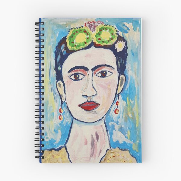 Item preview, Frida by Charlie Dingler (without border, coral pink version) designed and sold by CharlieDingler.