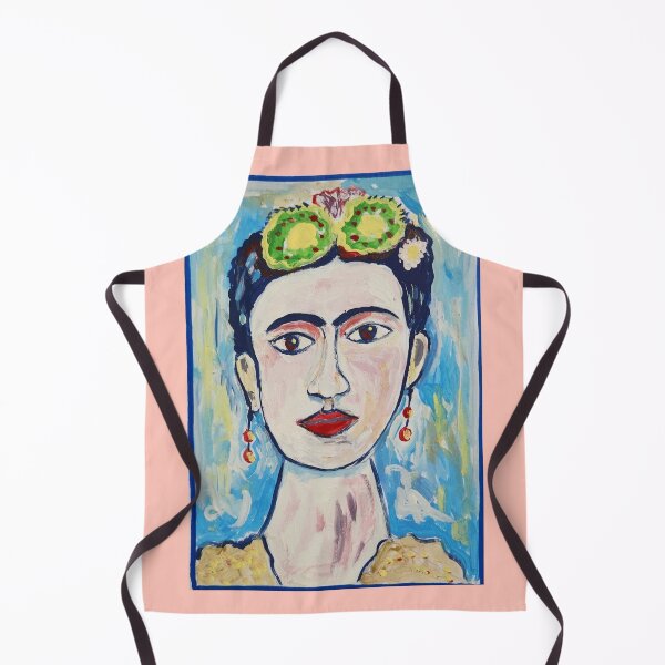 Item preview, Frida by Charlie Dingler (without border, coral pink version) designed and sold by CharlieDingler.