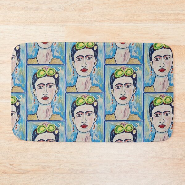 Item preview, Frida by Charlie Dingler (without border, coral pink version) designed and sold by CharlieDingler.