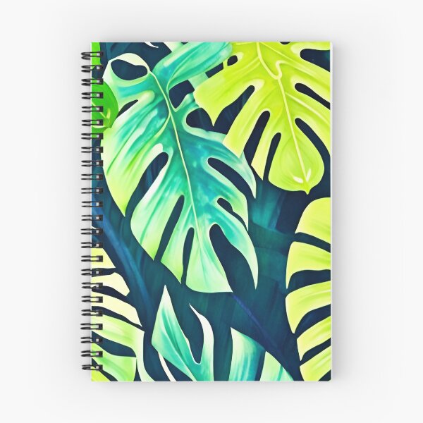 Item preview, Monstera Tropical Leaves Watercolor designed and sold by Ascooepics.