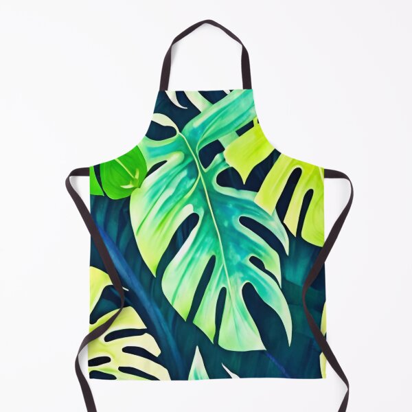 Item preview, Monstera Tropical Leaves Watercolor designed and sold by Ascooepics.