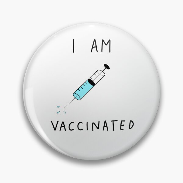 Item preview, I am vaccinated designed and sold by Fantistic  on Redbubble.