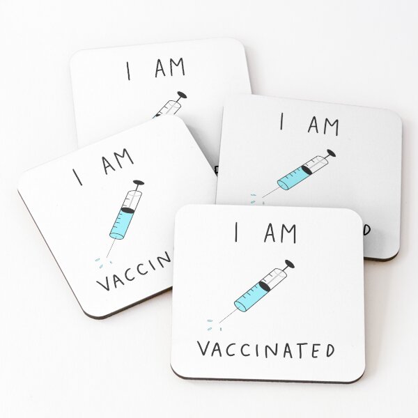 Item preview, I am vaccinated designed and sold by Fantistic  on Redbubble.