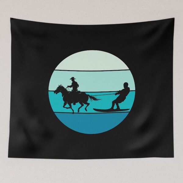 Item preview, Horse Surfing Wakeboarding Water Skiing designed and sold by CuteDesigns1.