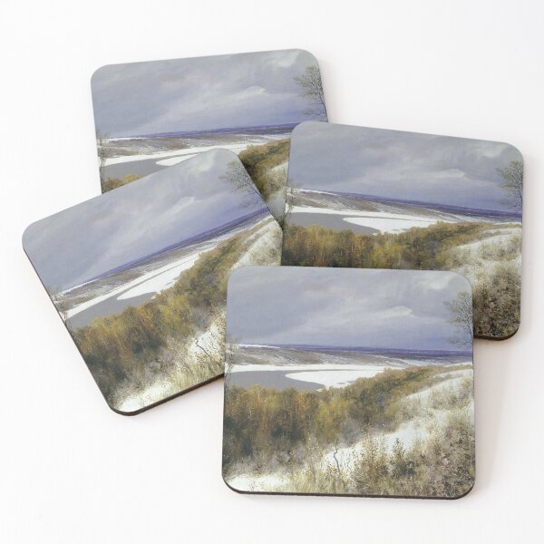 Item preview, Winter scenery - Early snow by Vasily Polenov designed and sold by AR-shop.