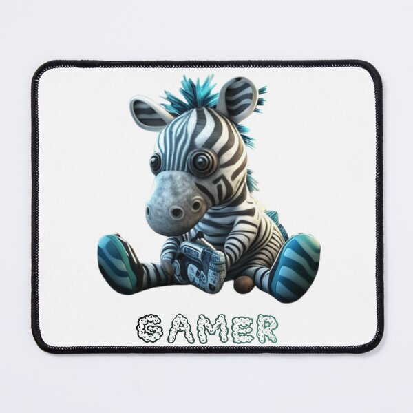 Item preview, zebra gamer designed and sold by Shoshta.