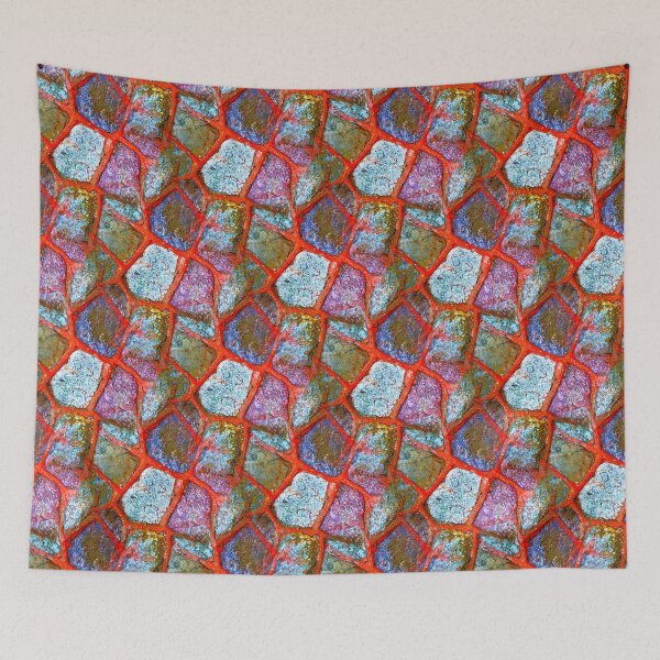 Item preview, Colorful stone patchwork 1 designed and sold by light-blower.