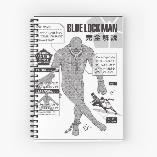 Item preview, blue lock man designed and sold by FreddyTea.