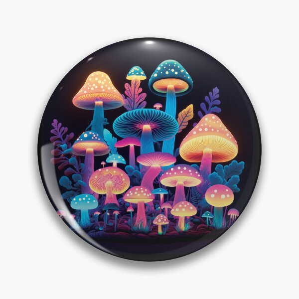 Item preview, Shrooms mushrooms 2023 rainbow color Sticker designed and sold by PhiloSophyEye.