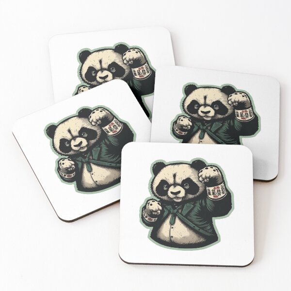 Item preview,  yakuza panda mascot  designed and sold by ArTo-Wear.