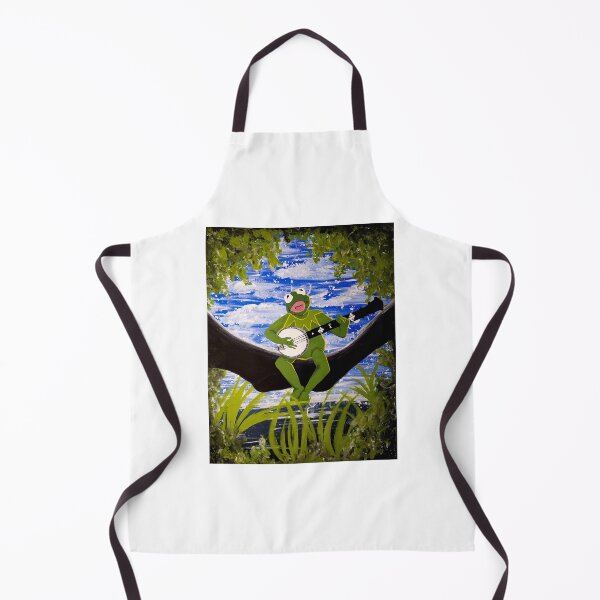 Item preview, Kermit the frog banjo fanart painting designed and sold by James Rhapsody.