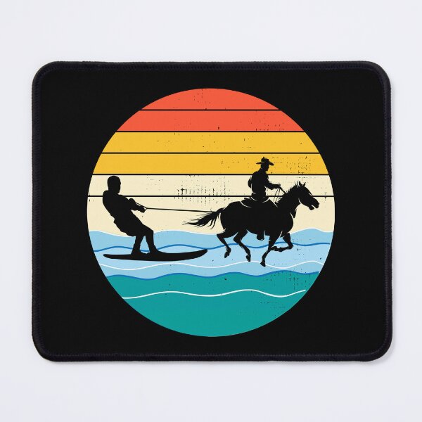 Item preview, Horse Surfing Wakeboarding Water Skiing Vintage Retro  designed and sold by CuteDesigns1.