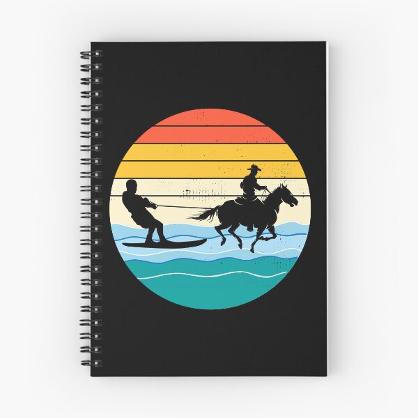 Item preview, Horse Surfing Wakeboarding Water Skiing Vintage Retro  designed and sold by CuteDesigns1.